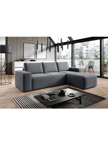 MF Design Rush Recamiere Rechts in Charcoal -  (L) 302 x (B) 302 x (H) 95 cm