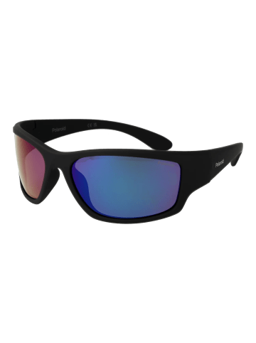 Polaroid Unisex Sonnenbrille Rechtwinklig Schwarz