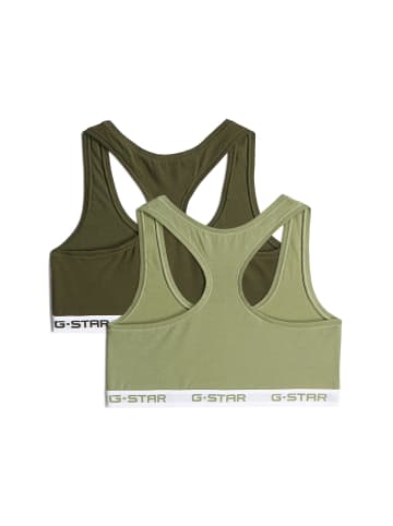 G-Star Raw Racerback Bralette 2er-Pack MULTI 3
