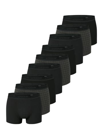 UNCOVER BY SCHIESSER Retro Short / Pant Cotton in Schwarz