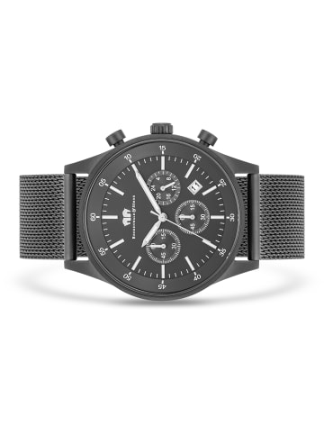 Rhodenwald & Söhne Herren Chronograph grau Edelstahl grau in grau