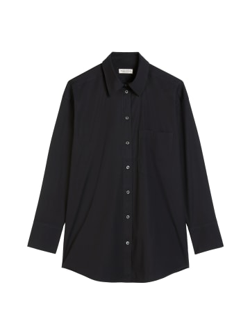 Marc O'Polo Boyfriend Hemdbluse O-Shape in Deep Night Blue