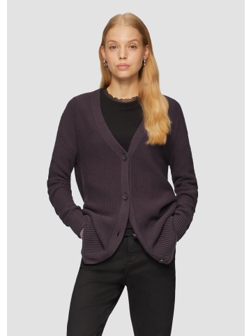 QS Strickjacke in 4988_aubergine