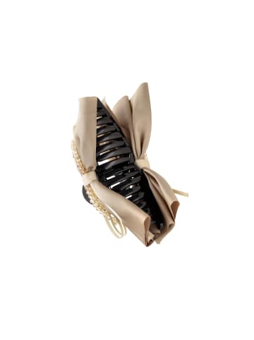 faina Women Hair Clip in Beige