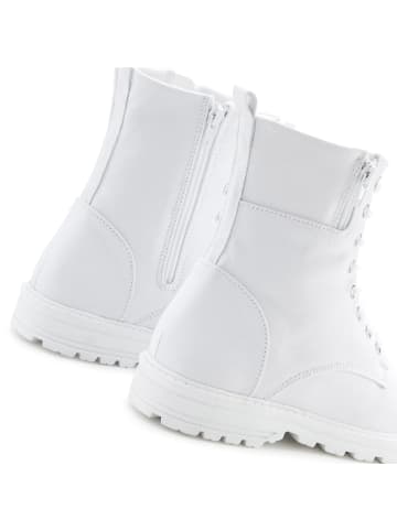 LASCANA Stiefelette in weiß