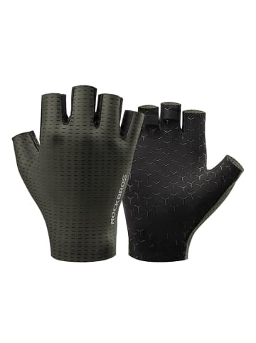 Rockbros Kurzfinger-Fahrradhandschuhe atmungsaktiv (XL)