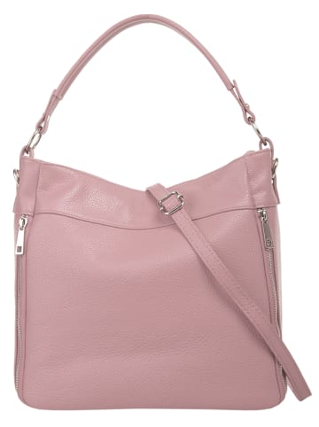 Cluty Handtasche echt Leder in violett