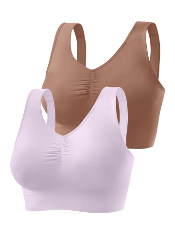 nuance Bralette-BH in flieder+espresso