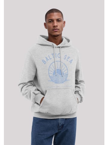 F4NT4STIC Hoodie Baltic Sea Knut und Jan in grau meliert