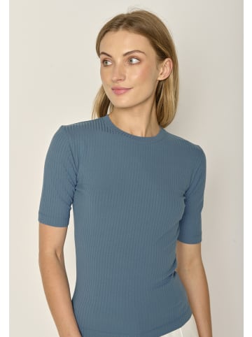GreenBomb T-Shirt Basic in Schlammiges Blau