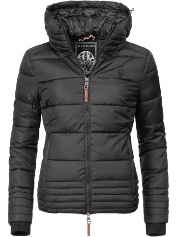 Marikoo Winterjacke Sole in Schwarz