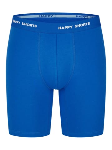 Happy Shorts Retro Boxer Neon Long in neon lime/blue