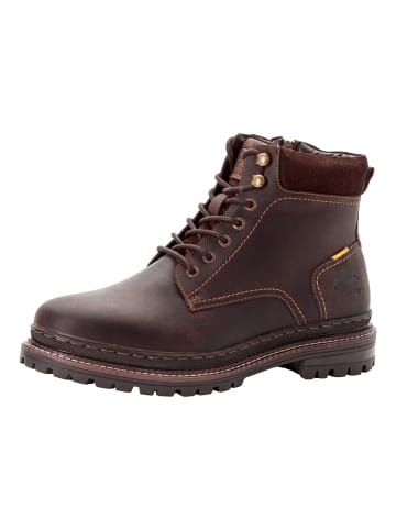 Camel Active ALVERSTONE Boots mit Futter aus Lammfell in Dunkelbraun