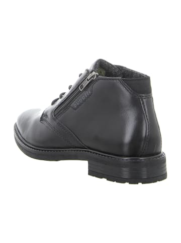 Bugatti Schnürstiefeletten in Schwarz