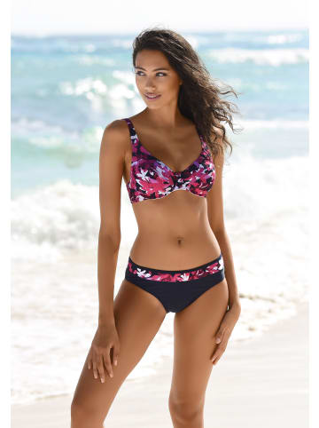 PETITE FLEUR Bügel-Bikini in beere-bedruckt