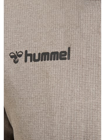 Hummel Hoodie Hmlauthentic Kids Poly Zip Hoodie in GREY MELANGE