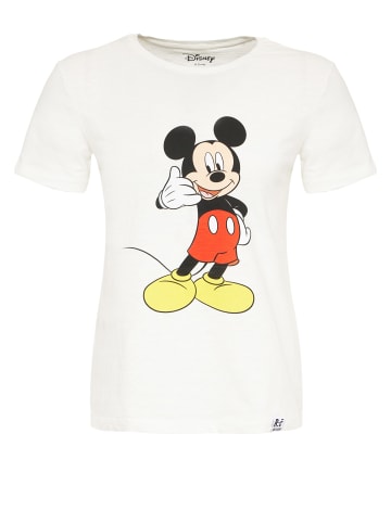 Recovered T-Shirt Mickey Mouse Phone in Beige