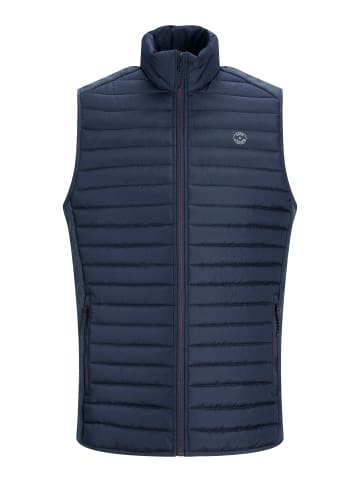JACK & JONES PLUS Steppweste in Navy Blazer