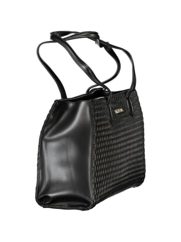 Valentino by Mario Valentino Schwarze Polyurethan-Tasche