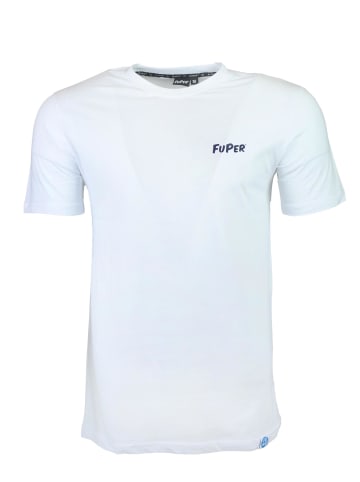 FuPer Baumwollshirt Luis in White