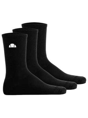 ellesse Socken 3er Pack in Schwarz