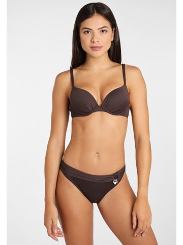 S. Oliver Push-Up-Bikini in braun