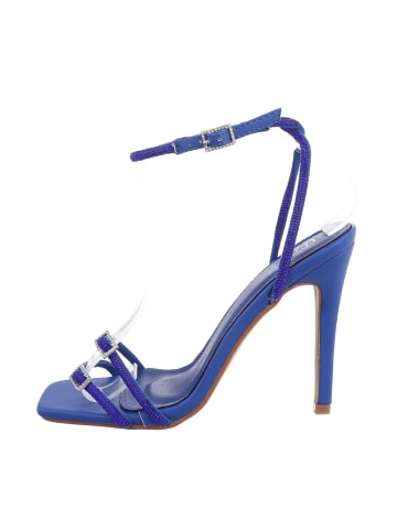 Ital-Design High-Heel Sandalette in Blau