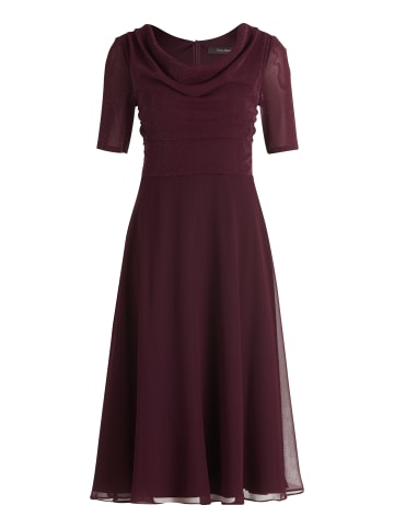 Vera Mont Kleid in aubergine - 0002