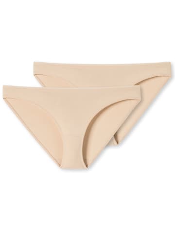 Schiesser Mini-Slips 2er Pack in Sand