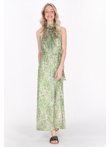 IZIA Women Dress in green multicolor