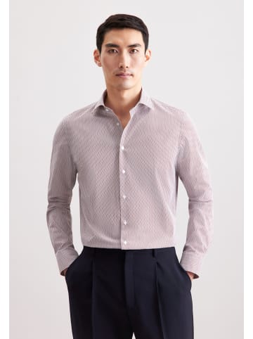 Seidensticker Business Hemd Slim in Rot