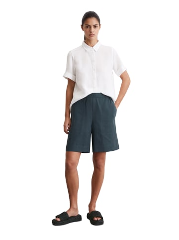 Marc O'Polo Kurzarm-Leinenbluse regular in M100