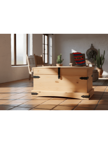 ebuy24 Truhe New Holz 92 x 52 cm