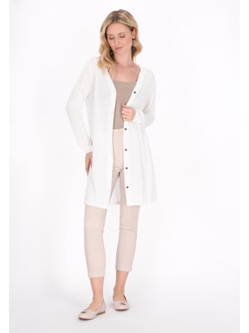Usha Women Cardigan in White