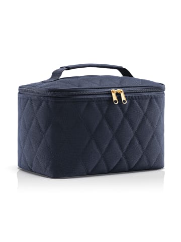 Reisenthel Kulturbeutel 28 cm in rhombus midnight gold