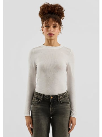 QS T-Shirt in 0200_creme