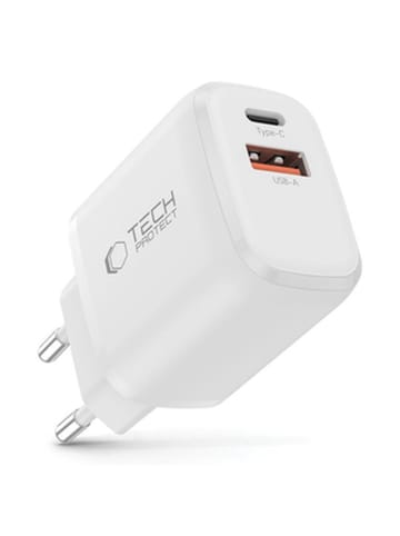 Tech Protect Tech Protect NCA20 PD 20 W QC3.0USB-A USB-C WandLadegerät
