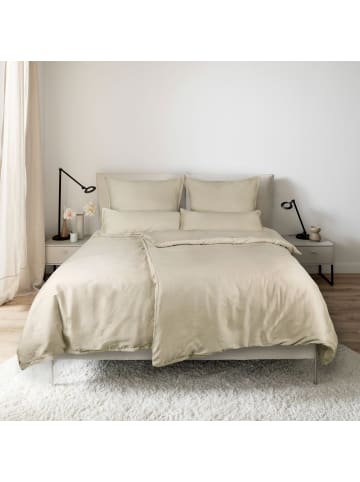 Schöner Wohnen Kollektion Satin Bettwäsche PLAIN in Beige
