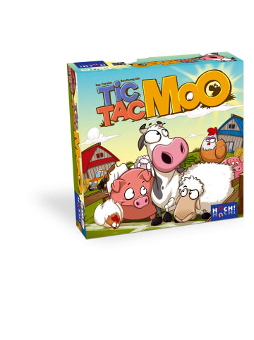 HUCH! Kinderspiel Tic Tac Moo in Bunt