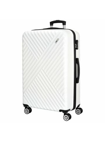 Paradise by CHECK.IN Kingston - 4-Rollen-Trolley 77 cm (lila) in weiÃŸ