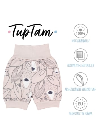 TupTam Baby Mädchen Sommershorts 5er Set in beige/grau