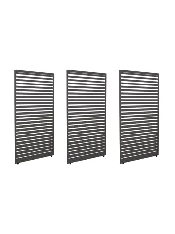 MCW 3er-Set Aluminium Paneele für Pergola L46, Anthrazit