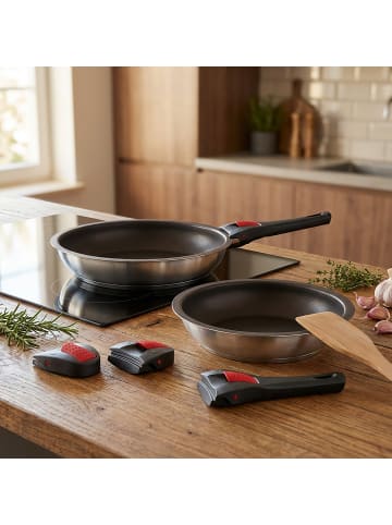 Kuppels Pfanne mit Beschichtung QUICK CLACK PRO in silber