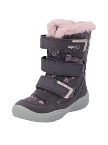 superfit Stiefeletten in lila/rosa