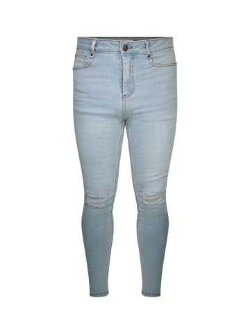 SikSilk Skinny Fit in washed light blue