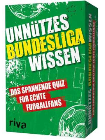 Riva Verlag Spiel - Unnützes Bundesligawissen - Das spannende Quiz für echte Fu&s