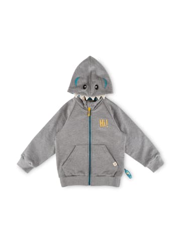 Sigikid Sweatjacke Blue & Bright in Grau