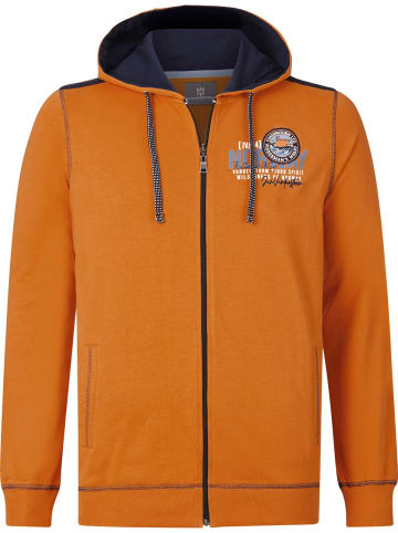 Jan Vanderstorm Sweatjacke RENKO in orange