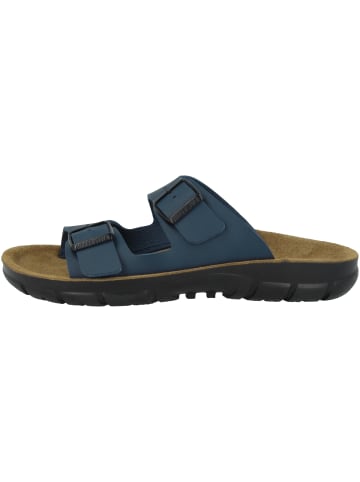 Birkenstock Pantolette Bilbao Birko-Flor Weichbettung normal in blau