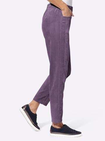 Sieh an! Cord-Hose in feige